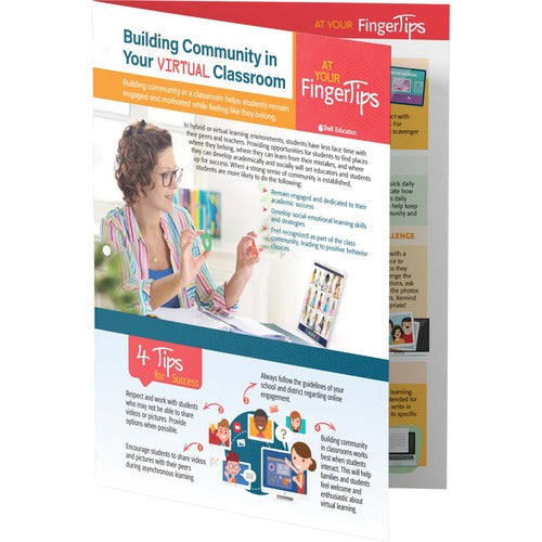 Shell Education SHL126303 Community Virtual Classroom Guide Printed Book