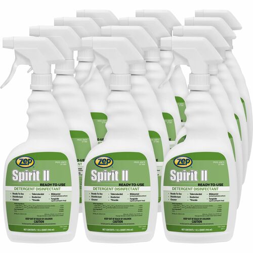 Zep ZPE67909 Spirit II Detergent Disinfectant