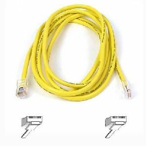 Belkin BLKA3L98008YLWS Cat6 Snagless Patch Cable, 8 Feet Yellow