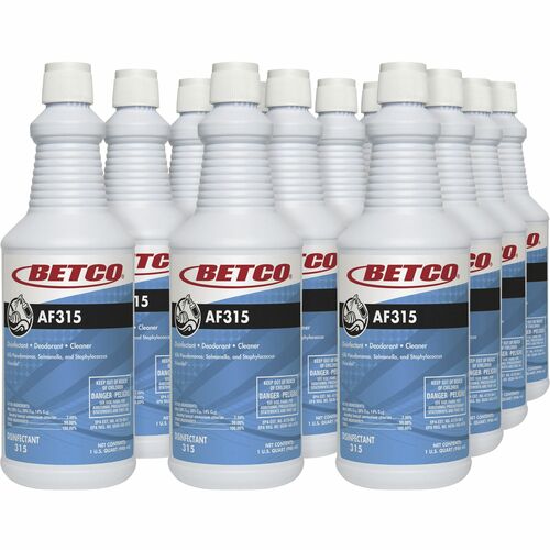 Betco BET3151200CT AF315 Disinfectant Cleaner