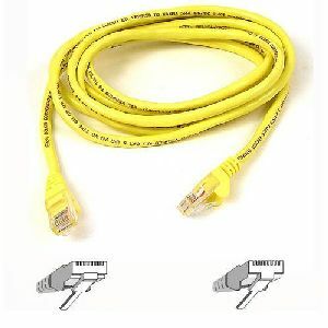 Belkin BLKA3L98040YLWS RJ45 Category 6 Snagless Patch Cable