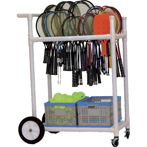 Champion Sports CSIATRCT All-Terrain ABS Racket Cart