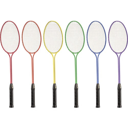Champion Sports CSIBR30SET Tempered Steel Twin Shaft Badminton Racket Set
