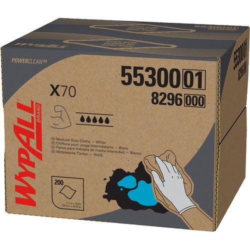 Wypall KCC55300 Power Clean X70 Medium Duty Cloths