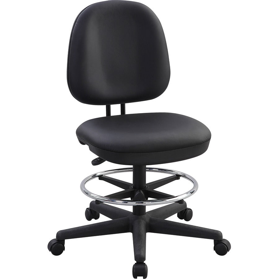 Lorell LLR62627 Contoured Back Stool