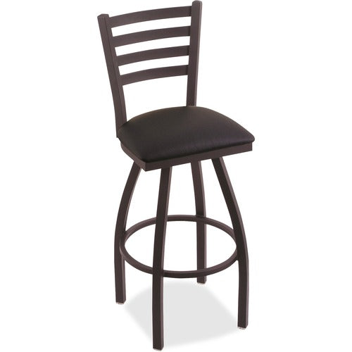 Holland Bar Stools HBC41030BWBLK Bar Stool Jackie Swivel Stool