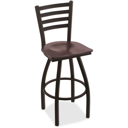 Holland Bar Stools HBC41030BWDCM Bar Stool Jackie Swivel Stool