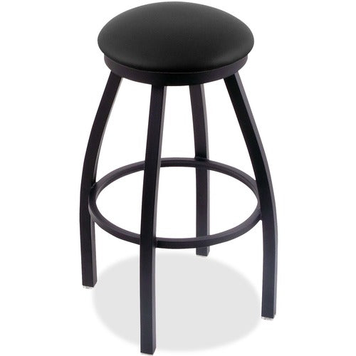 Holland Bar Stools HBC80230BWBLK Bar Stool Misha Swivel Stool