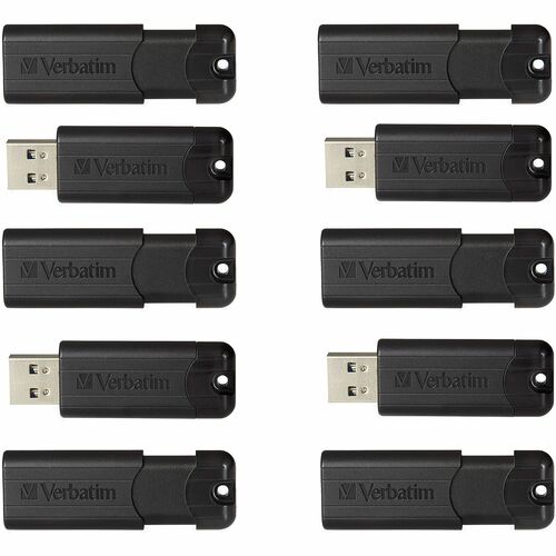 Microban VER70902 32GB PinStripe USB 3.2 Flash Drive Business Pack