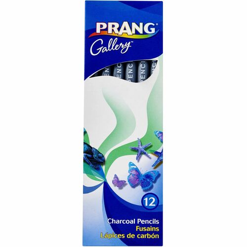 Prang DIXX60100 Charcoal Pencils