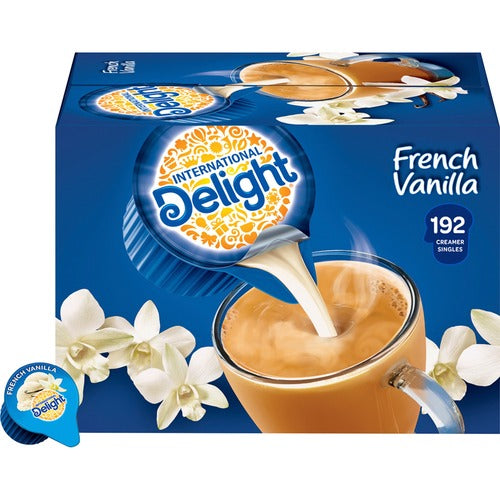 International Delight ITD101521 French Vanilla Liquid Creamer Singles
