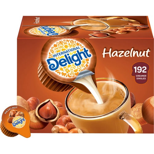 International Delight ITD101522 Hazelnut Liquid Creamer Singles