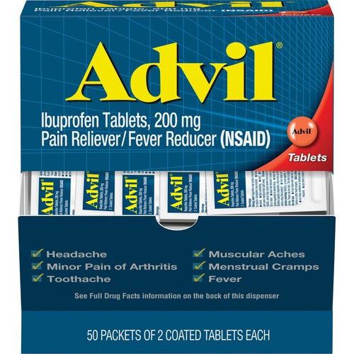 Advil GKC15489 Ibuprofen Tablets