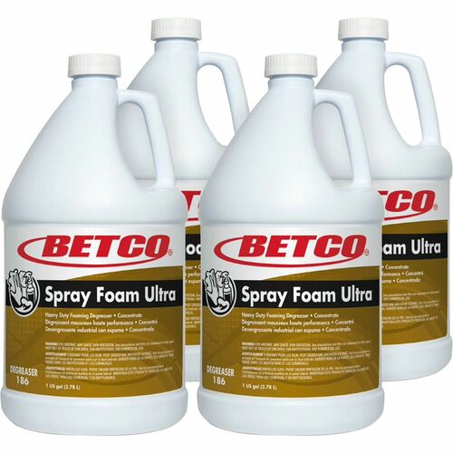 Betco BET1860400 Spray Foam Heavy Duty Foaming Degreaser
