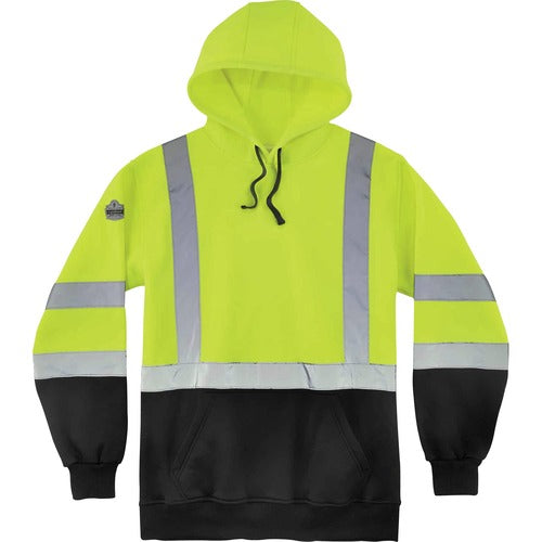 Ergodyne EGO21888 Pullover Hi-Vis Hooded Sweatshirt