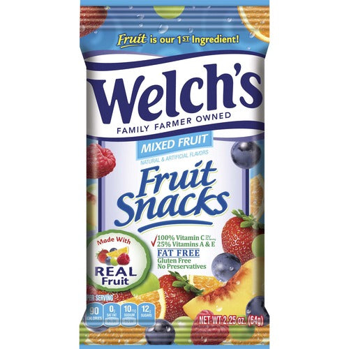 Welch's WEL2898 Mixed Fruit Snacks