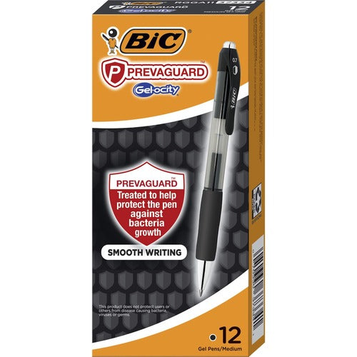 BIC BICRGGA11BK PrevaGuard Gel-ocity Gel Pen