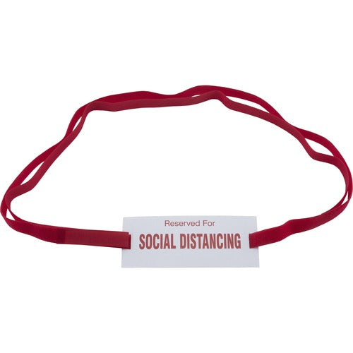 Advantus AVT98057 Social Distancing Chair Strap Sign