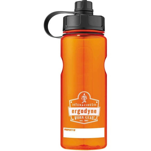 Ergodyne EGO13151 5151 BPA-Free Water Bottle - 34oz / 1000ml