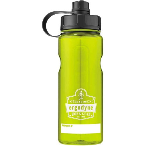 Ergodyne EGO13153 5151 BPA-Free Water Bottle - 34oz / 1000ml