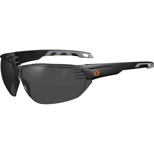 Ergodyne EGO59230 VALI Smoke Lens Matte Frameless Safety Glasses / Sunglasses