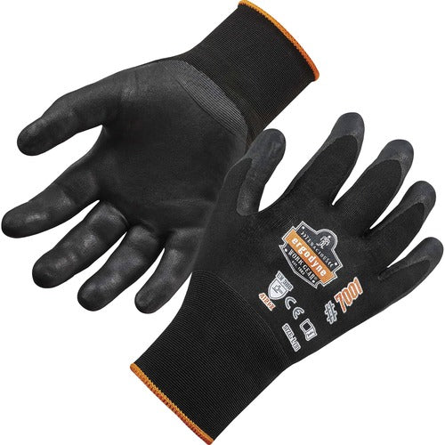 Ergodyne EGO17853 ProFlex 7001 Abrasion-Resistant Nitrile-Coated Gloves - DSX