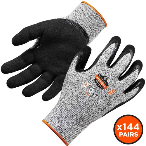 Ergodyne EGO17884 ProFlex 7031 Nitrile-Coated Cut-Resistant Gloves - A3 Level