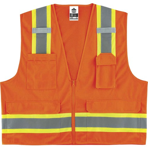 Ergodyne EGO24063 8248Z Type R Class 2 Two-Tone Surveyors Vest