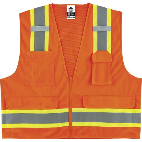 Ergodyne EGO24065 8248Z Type R Class 2 Two-Tone Surveyors Vest