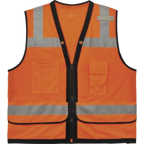 Ergodyne EGO23313 8253HDZ Type R Class 2 Heavy-Duty Mesh Surveyors Vest