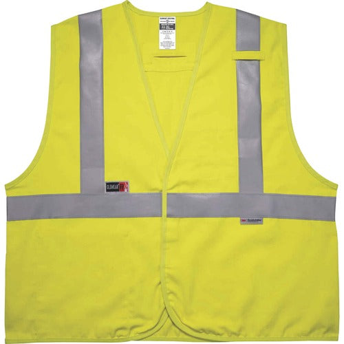 Ergodyne EGO21467 8261FRHL Hi-Vis FR Safety Vest - Class 2, Dual Compliant