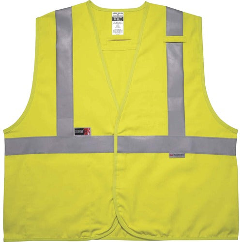 Ergodyne EGO21469 8261FRHL Hi-Vis FR Safety Vest - Class 2, Dual Compliant