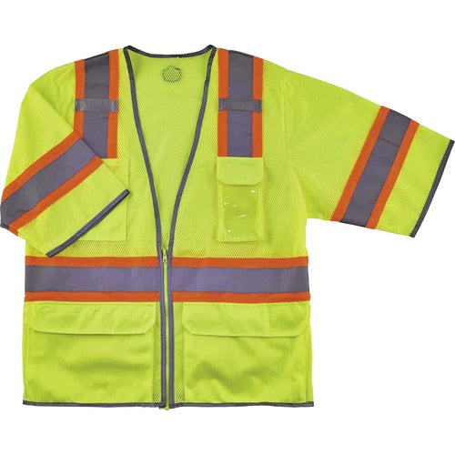 Ergodyne EGO24165 8346Z Two-Tone Hi-Vis Class 3 Surveyor Vest