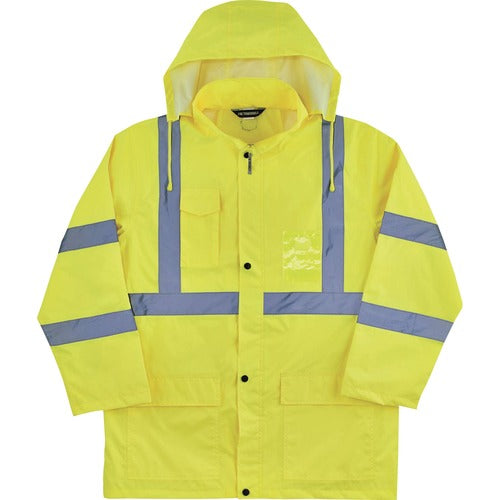 Ergodyne EGO24335 8366 Lightweight Hi-Vis Rain Jacket - Type R, Class 3