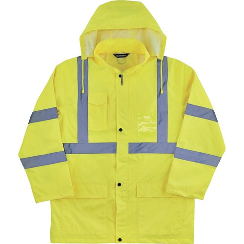 Ergodyne EGO24339 8366 Lightweight Hi-Vis Rain Jacket - Type R, Class 3