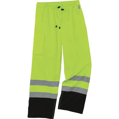 Ergodyne EGO25423 8915BK Class E Bottom Rain Pants
