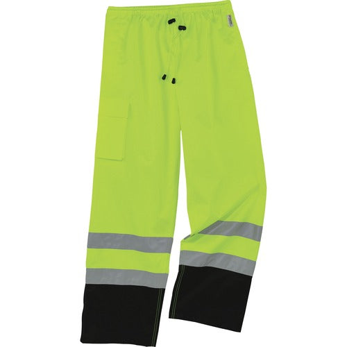 Ergodyne EGO25425 8915BK Class E Bottom Rain Pants