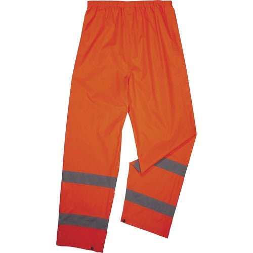 Ergodyne EGO25449 8916 Lightweight Hi-Vis Rain Pants - Class E