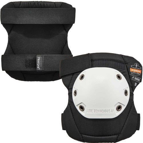 Ergodyne EGO18301 ProFlex 300HL Cap Rounded Cap Knee Pads - Hook and Loop