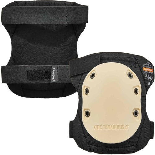 Ergodyne EGO18326 ProFlex 325HL Cap Non-Marring Rubber Cap Knee Pads - Hook and Loop