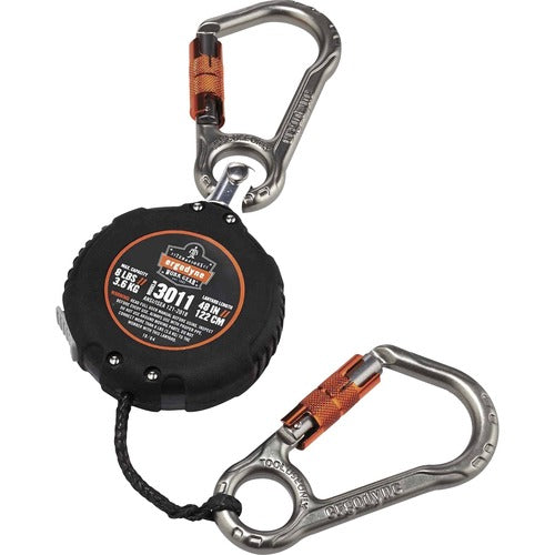 Ergodyne EGO19311 3011 Retractable Tool Lanyard with Carabiner Mount