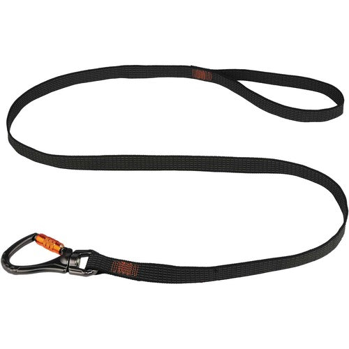 Ergodyne EGO19137 3129 Tool Lanyard Double-locking Single Carabiner with Swivel - 40lbs