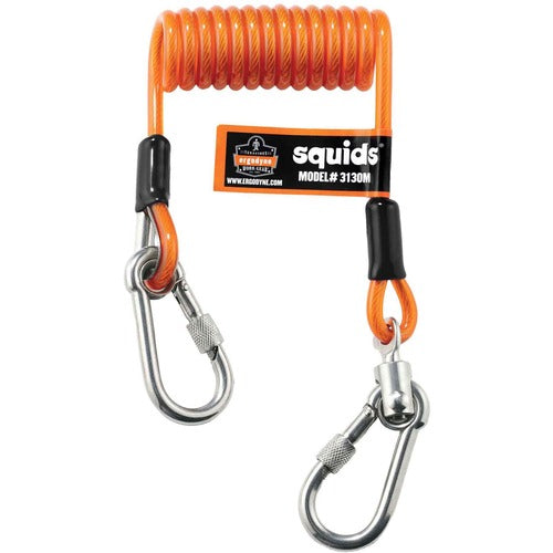 Ergodyne EGO19131 3130M Coiled Cable Lanyard - 5lb