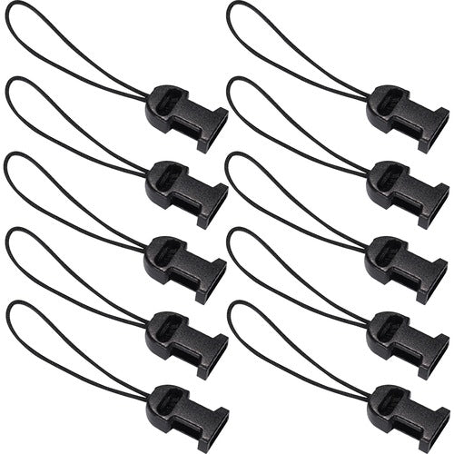 Ergodyne EGO19165 3133 Barcode Scanner Lanyard - Loop Attachment Replacements (10-Pack)