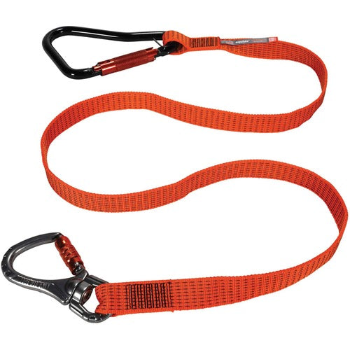 Ergodyne EGO19149 3149 Tool Lanyard XL - Locking Carabiner + Swivel Carabiner, 80lbs / 36kg