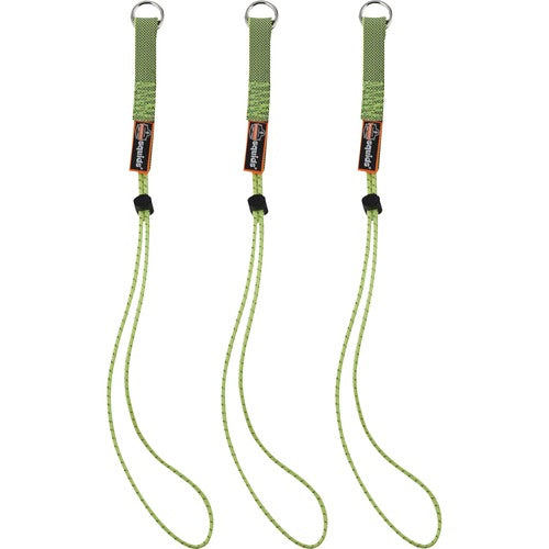 Ergodyne EGO19769 3703 Elastic Tool Tether Attachment - Loop Tool Tails - 15lbs (3-Pack)