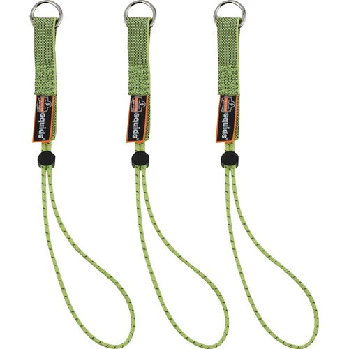 Ergodyne EGO19767 3703 Elastic Tool Tether Attachment - Loop Tool Tails - 15lbs (3-Pack)