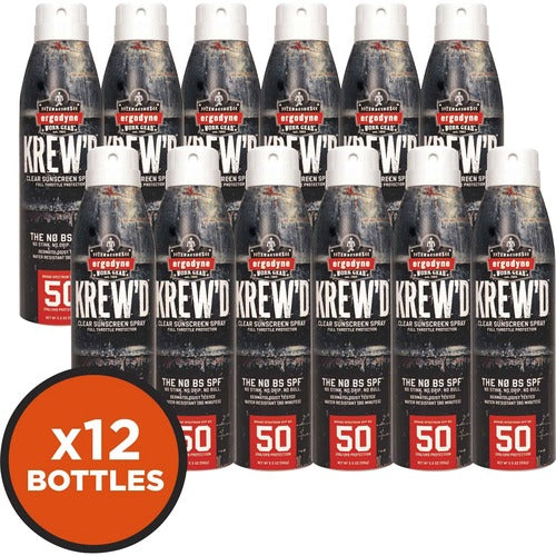 Ergodyne EGO16639 6353 SPF 50 Sunscreen Spray