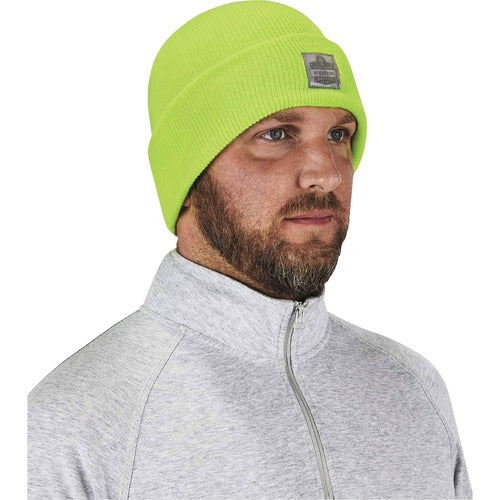 Ergodyne EGO16806 6806 Cuffed Rib Knit Beanie Hat