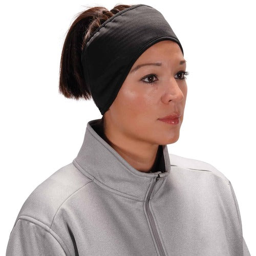 Ergodyne EGO16887 6887 2-Layer Winter Headband - Fleece, Spandex